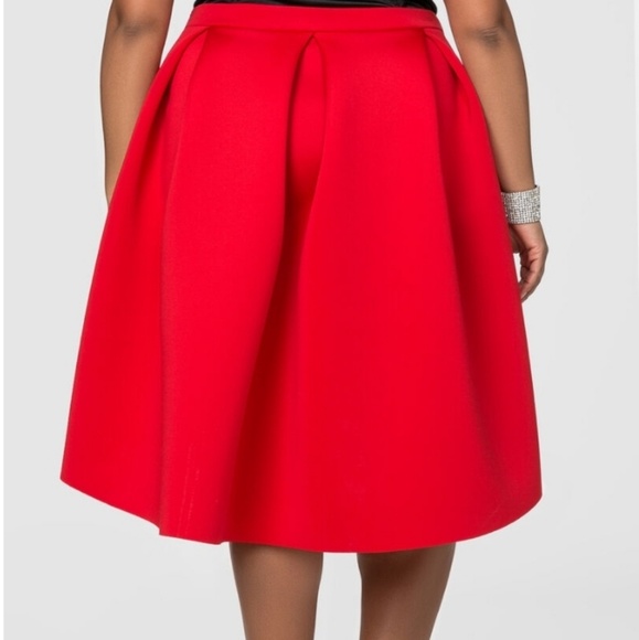 Hi-Low Neoprene Skirt - Picture 2 of 5